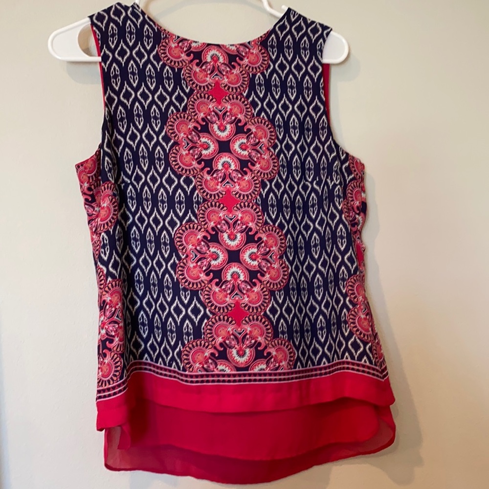 Blue and Pink Tank